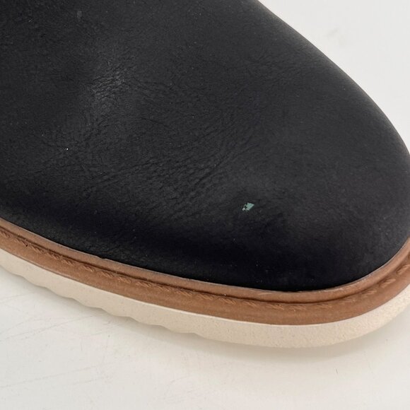 New York & Company Norman Chelsea Boots Size 11 Black Faux Leather Upper - Picture 10 of 13